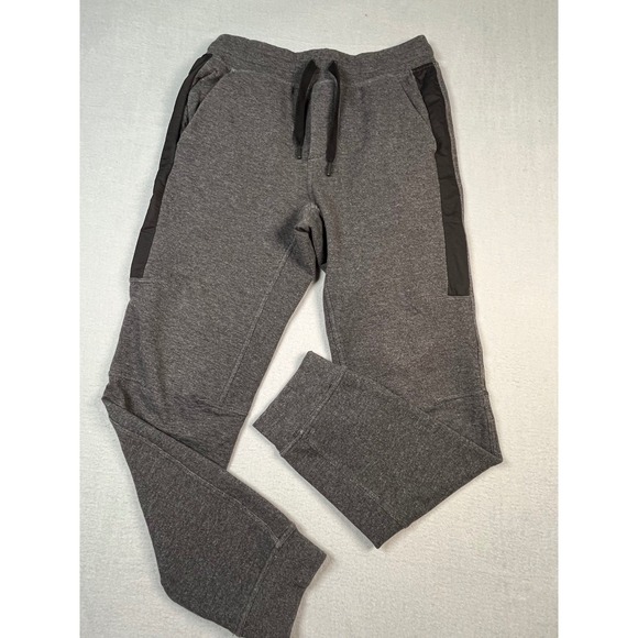 Lululemon Athletica Men's Charcoal Heather Jogger Sweatpants Medium Pull‎ on